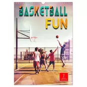 Basketball Fun (Wandkalender 2026 DIN A3 hoch), CALVENDO Monatskalender