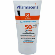 Pharmaceris S-Sun zaštitna krema za djecu SPF 50+ Passion Flower, Folic Acid & Golden Algae (Water-Resistant) 125 ml