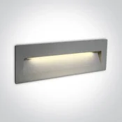 UGRADBENA SVJETILJKA LED 6W IP65 SIVA