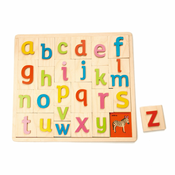 Drvena abeceda sa slicicama Alphabet Pictures Tender Leaf Toys 27 dijelova od 18 mjeseci starosti