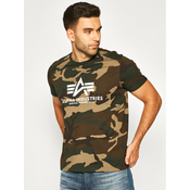 Alpha Industries Basic T-Shirt Camo 100501C 408