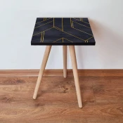 Hanah Home Klub sto Shp156, 35x42x35 cm, Crni