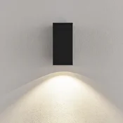 Deko-Light LED zunanja stenska svetilka ShoreLine Pro Square, temno siva, 830/840 - Sodobni - Aluminij