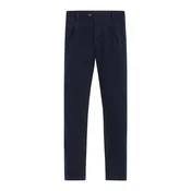 TOMMY HILFIGER Hlače z naborki HARLEM mornarska