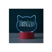Lampa u obliku mačke iTotal za pisanje LED promjena boja DIY XL2330G