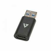 V7 V7USB3AC adapter za promjenu tipa prikljucka kabela USB A USB C Crno