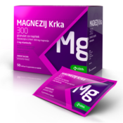 Magnezij Krka 300, granulat za napitek, 50 vrečk
