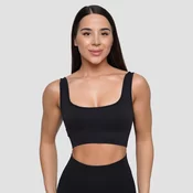 GymBeam Lift Seamless Sports Bra Black
