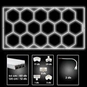 Sky Light SKL06 stropna svetilka v obliki satovja 6500K