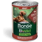 Monge BWild Hrana Za Pse, Jagnjetina, Adult, 400g