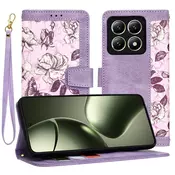 Etui Techsuit FlipCraft za Xiaomi 14T - mysterious purple