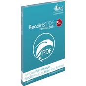 Scanner IRISscan Readiris PDF Family 365 - 5lic Win - Box - 365 SUBSCRIPTION