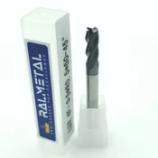 Radialni rezkar iz karbidne trdine Fi5 x R0,5 x 50 mm - 45 HRC
