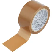 Komplet pakirnih trakov rjavi 66 m x 50 mm 3 kosi