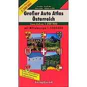 GAAO 1 Velký atlas Rakousko s CD ROM navigator