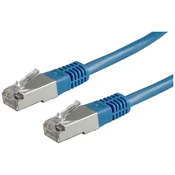 VALUE Value 21.99.1354 RJ45 omrežni kabel\, Patch kabel CAT 6 S/FTP 3.00 m modra 1 kos, (20420775)