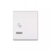 ALING 6600I.0 TASTER ZA ZVONO SA IND.2M MODE BELA