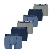 PUMA Boxer Briefs (6-Pack) Men, Clothing, Denim Combo, 6