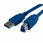 Sinnect USB 3.0 prikljucni kabel A-B, M/M, 1,8 m (11.306)