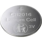 BASETECH Litijeva baterija\, CR2016\, 4 kosi\, 3V 80mAh\, otroška varnostna embalaža\, BASETECH Basetech gumbne celice CR 2016 3.0 V 4 kos 80 mAh litij, (20430896)