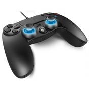 Spirit of Gamer XGP WIRED PS4 gamepad PC in PS4 kompabitibilnost, črno-moder