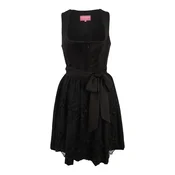 Krüger Madl Dirndl črna