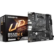 Gigabyte B550M K 1.0 maticna ploca AMD B550 Prikljucnice AM4 Mikro ATX