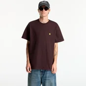 Majice Carhartt WIP S/S Chase T-Shirt UNISEX Palisander/ Gold L