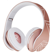 Djecje slušalice PowerLocus - P2, bežicne, ružicasto/zlatne