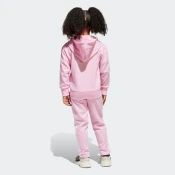 ADIDAS SPORTSWEAR Športna trenirka Essentials Tiberio roza/bela