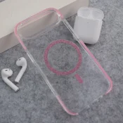Maska Mag Case Bling za iPhone Air roze
