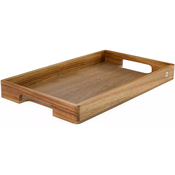 ADHOC pladenj 50x30xh5 cm, pravokoten, les akacija, oreh