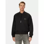 Armani Exchange Bomber jakna XM001836 AF20535 UC001 Črna Regular Fit