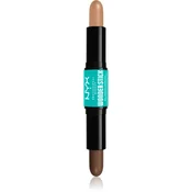 NYX Professional Makeup Wonder Stick Dual Face Lift obojestranski korektor odtenek 05 Medium Tan 2x4 g