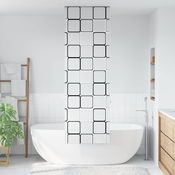 vidaXL vidaXL Rolo zavesa za prho 80x240 cm širina tkanine 76 cm, (22059055)
