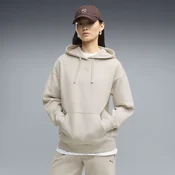 PUMA Essentials Fleece Hoodie Women, Clothing, Silver Fog, M