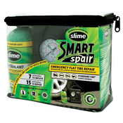 Set za reparaciju guma:lepilo + kompresor 12V