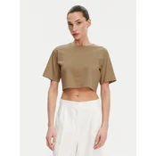 Max Mara Leisure Majica 2516941098650 Rjava Regular Fit