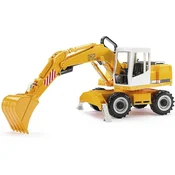 SPINO Decija igracka Rovokopac Liebherr, Žuti