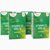 Essentials Vitamin D3 4000 IU 1+3 GRATIS