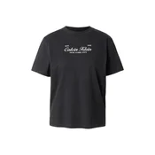 Calvin Klein Jeans Majica  bež / črna / bela