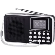 Radio Diva - Retro MP3/FM Mini, crni