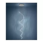 Eglo 390492 - LED lestenec na kablu COMAREIRA 40xLED/2,1W/230V 2200/3000/4000K krom