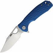 Honey Badger Knives Medium Clip Point Blue
