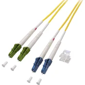 EFB Elektronik Optični priključni kabel [1x LC/APC 8° vtič - 1x LC/UPC vtič] 9/125µ Singlemode OS2 3 m EFB Elektronik