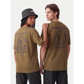 The North Face Majica Basecamp Barista Rlx Ss NF0A8JAA Rjava Relaxed Fit