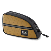 slomart Torba Rockbros trikotne oblike za okvir kolesa 0,8l - rjava