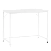 springos Moderna računalniška miza Springos 100 x 50 x 76 cm - bela podstrešna industrijska miza, (5000125676)