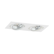 Argon 1046 - LED Vgradna svetilka OLIMP 2xGU10/15W/230V bela