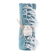 Grey Blue Hammam Towel - Peshtemal